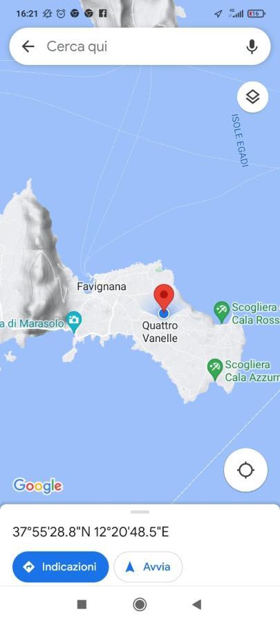 Sogni Nel Blu Favignana Vila Exterior foto